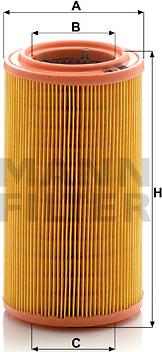 Mann-Filter C 1286/1 - Φίλτρο αέρα parts5.com