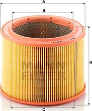 Mann-Filter C 1760/1 - Filtr powietrza parts5.com