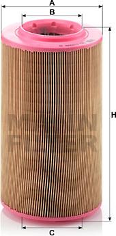 Mann-Filter C 17 278 - Filtar za zrak parts5.com