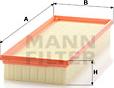 Mann-Filter C 3498 - Zracni filter parts5.com