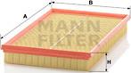 Mann-Filter C 34 116/1 - Filter za vazduh parts5.com