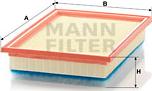 Mann-Filter C 31 116 - Filtru aer parts5.com