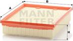 Mann-Filter C 25 109/1 - Hava filtresi parts5.com