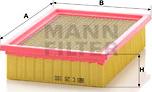 Mann-Filter C 26 100 - Air Filter parts5.com