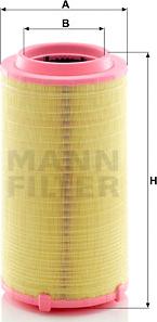 Mann-Filter C 27 038 - Légszűrő parts5.com