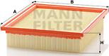 Mann-Filter C 27 154/1 - Õhufilter parts5.com