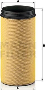 Mann-Filter CF 1940 - Филтър за вторичен въздух parts5.com