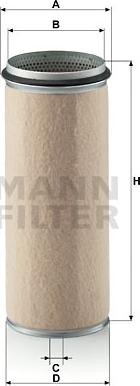 Mann-Filter CF 1610 - Filtro de aire complementario parts5.com