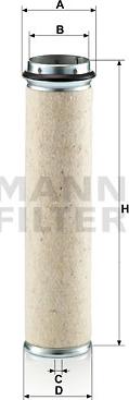 Mann-Filter CF 800 - Secondary Air Filter parts5.com