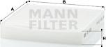 Mann-Filter CU 1835 - Φίλτρο, αέρας εσωτερικού χώρου parts5.com