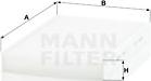 Mann-Filter CU 2940 - Filter, interior air parts5.com