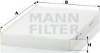 Mann-Filter CU 2952 - Filtre, air de l'habitacle parts5.com