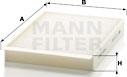 Mann-Filter CU 25 002 - Filtru, aer habitaclu parts5.com