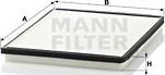 Mann-Filter CU 2530 - Filtro, aire habitáculo parts5.com