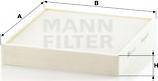 Mann-Filter CU 26 010 - Filtro, aire habitáculo parts5.com