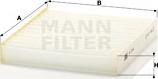 Mann-Filter CU 2145 - Filtro, aire habitáculo parts5.com