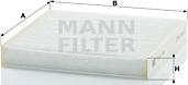 Mann-Filter CU 21 003 - Filter, zrak notranjega prostora parts5.com