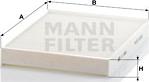 Mann-Filter CU 2842 - Filtru, aer habitaclu parts5.com