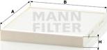 Mann-Filter CU 2349 - Filtro, aire habitáculo parts5.com