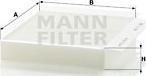 Mann-Filter CU 2338 - Filtro, aire habitáculo parts5.com