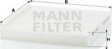 Mann-Filter CU 2245 - Filter, interior air parts5.com