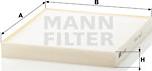 Mann-Filter CU 2227 - Filtro, aire habitáculo parts5.com