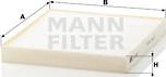 Mann-Filter CU 2227 - Filter,salongiõhk parts5.com