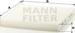 Mann-Filter CU 27 008 - Filtro, aire habitáculo parts5.com