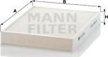 Mann-Filter CU 2736-2 - Filtru, aer habitaclu parts5.com