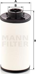Mann-Filter H 6003 Z - Filtro hidráulico, transmisión automática parts5.com