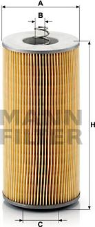 Mann-Filter H 12 110/2 x - Filter za ulje parts5.com