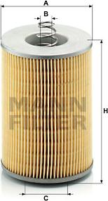 Mann-Filter H 1275 x - Filtro de aceite parts5.com