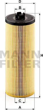 Mann-Filter HU 945/2 x - Φίλτρο λαδιού parts5.com