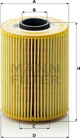 Mann-Filter HU 926/4 x - Filtro de aceite parts5.com