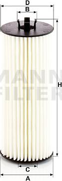 Mann-Filter HU 6008/1 Z - Filtro de aceite parts5.com