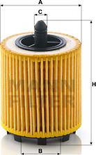 Mann-Filter HU 6007 x - Filtro de aceite parts5.com