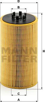 Mann-Filter HU 1390 x - Маслен филтър parts5.com