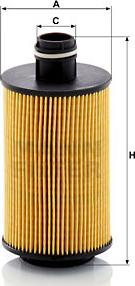 Mann-Filter HU 7030 z - Oil Filter parts5.com