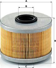 Mann-Filter P 716/1 x - Filtru combustibil parts5.com