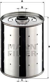 Mann-Filter PF 915 n - Filtro de aceite parts5.com