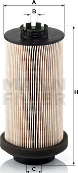 Mann-Filter PU 999/1 x - Filtro combustible parts5.com