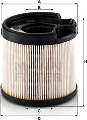 Mann-Filter PU 922 x - Kraftstofffilter parts5.com