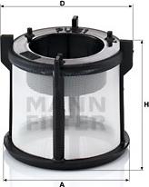 Mann-Filter PU 51 z - Filtro combustible parts5.com