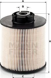 Mann-Filter PU 1046/1 x - Fuel filter parts5.com