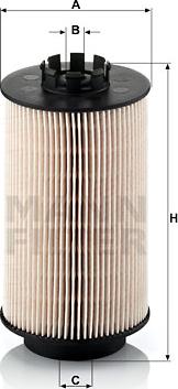 Mann-Filter PU 1059 x - Fuel filter parts5.com