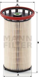 Mann-Filter PU 8028 - Горивен филтър parts5.com