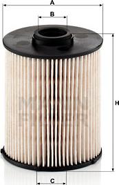 Mann-Filter PU 839 x - Üzemanyagszűrő parts5.com