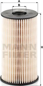 Mann-Filter PU 825 x - Filtro combustible parts5.com