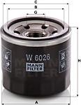 Mann-Filter W 6026 - Filtru ulei parts5.com