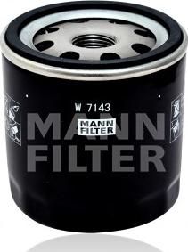 Mann-Filter W 714/3 - Õlifilter parts5.com